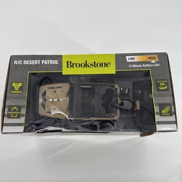 Remote Control  RC Desert Patrol Jeep Armed Forces Rechargeable Vehicle USB - Picture 6 of 6